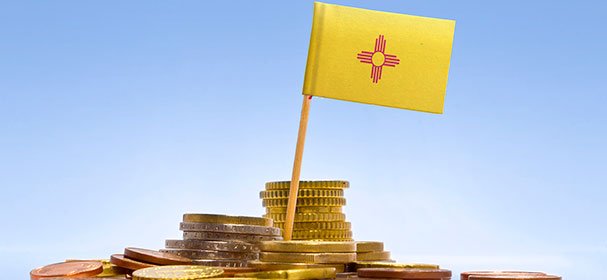 nm flag with coins