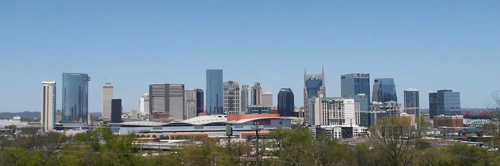 Nashville skyline from Fort Negley 2018