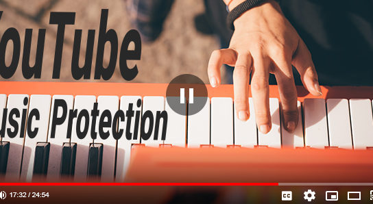 youtube music copyright banner