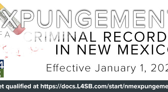 expungement of a criminal record NM L4SB