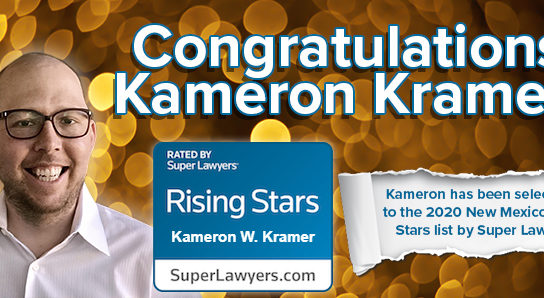 SuperLawyers Banner Kameron Kramer L4SB