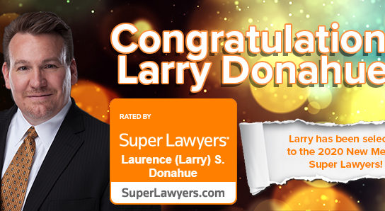 SuperLawyers Banner Larry Donahue L4SB