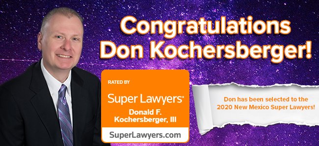 SuperLawyers Banner L4SB Donald Kochersberger