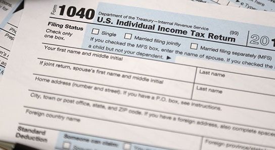1040 tax form blog
