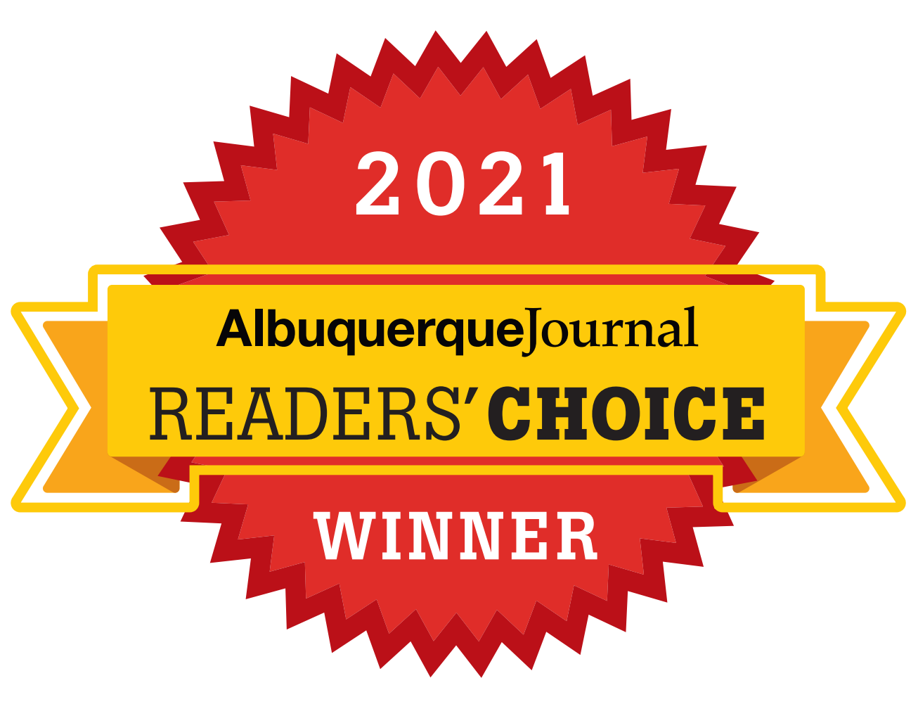 Reader's Choice Winner 2021